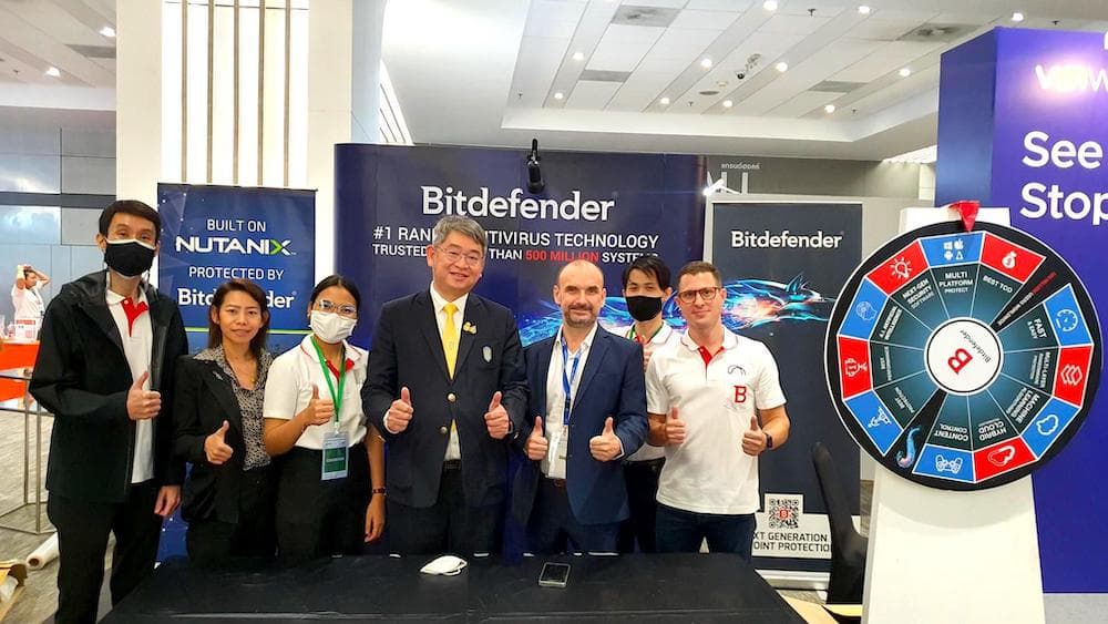 Bitdefender Indochina เข้าร่วมงาน Cyber Defense Initiative Conference (CDIC) 2022 ในกรุงเทพฯ ประเทศไทย