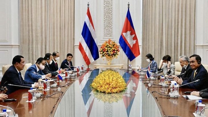 ประเทศกัมพูชาและไทยเพิ่มระดับการร่วมมือกันเพื่อต่อต้านกลลวงของแก๊งคอลเซ็นเตอร์