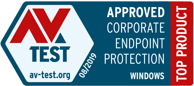 AV-TEST award badge
