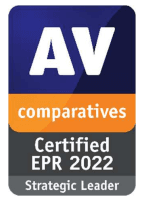 Bitdefender av comparatives 2022 award badge